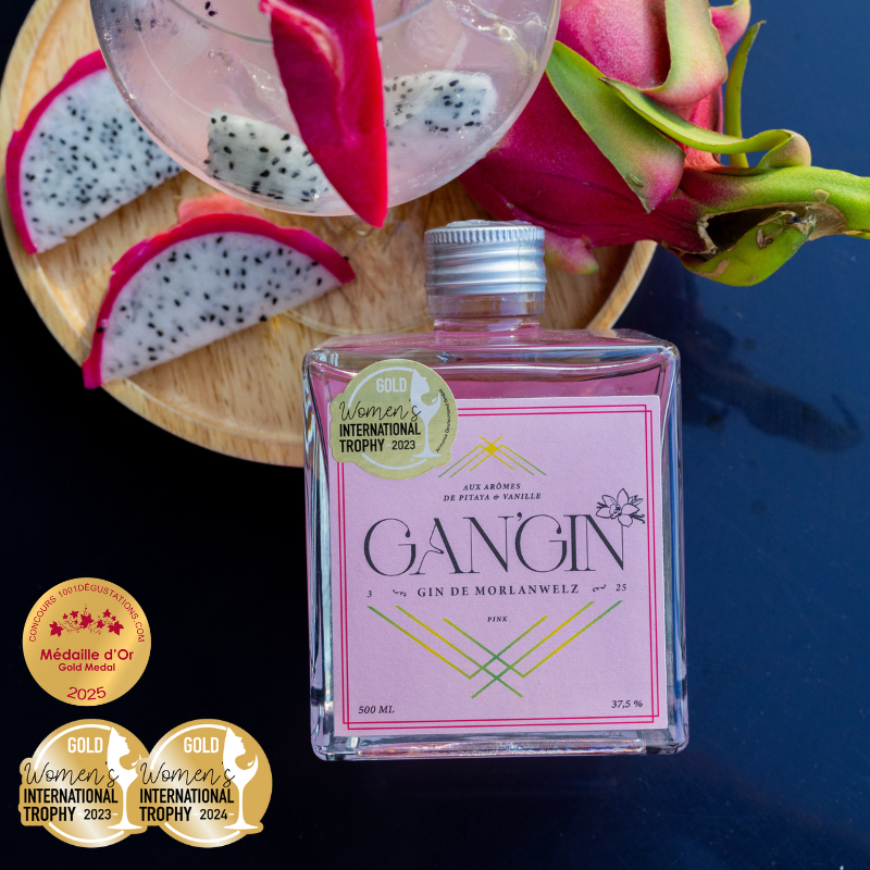 Gin aux arômes de pitaya et vanille