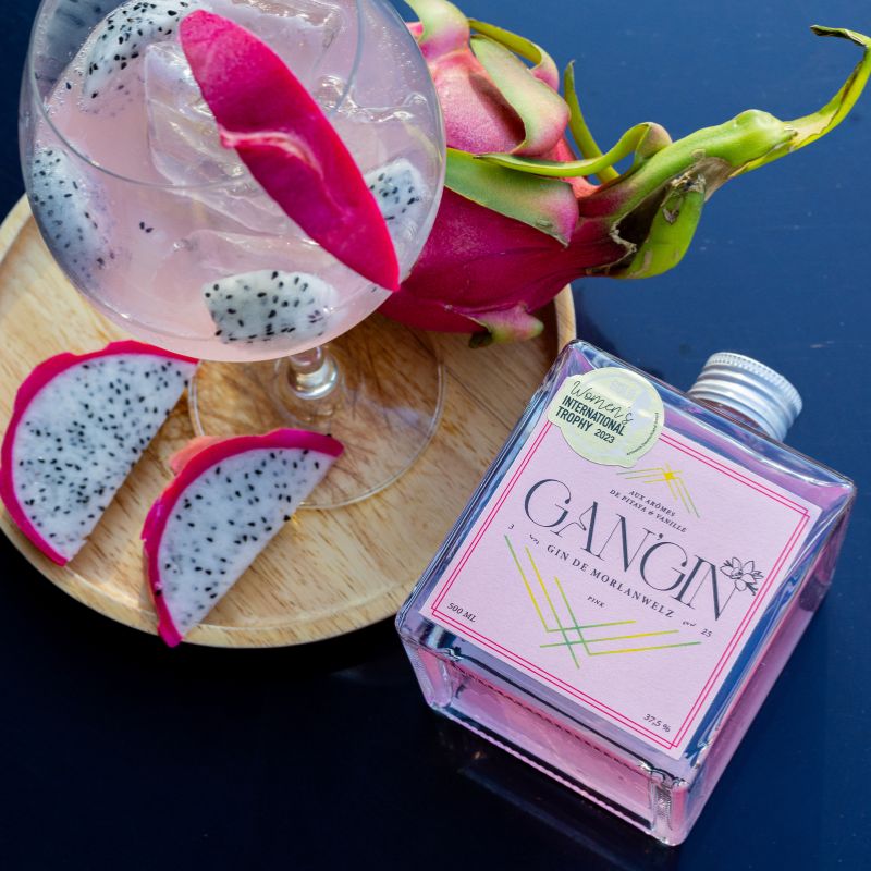 Gin aux arômes de pitaya et vanille