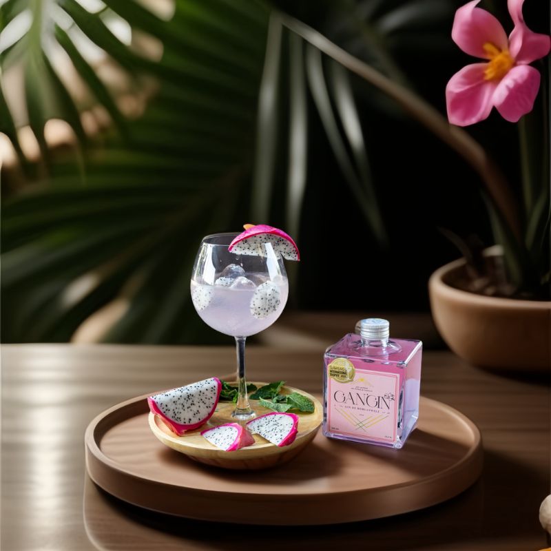 Gin aux arômes de pitaya et vanille